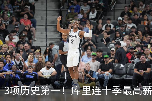 3项历史第一！库里连十季最高薪+破6千万年薪首人 获名人堂专属展览